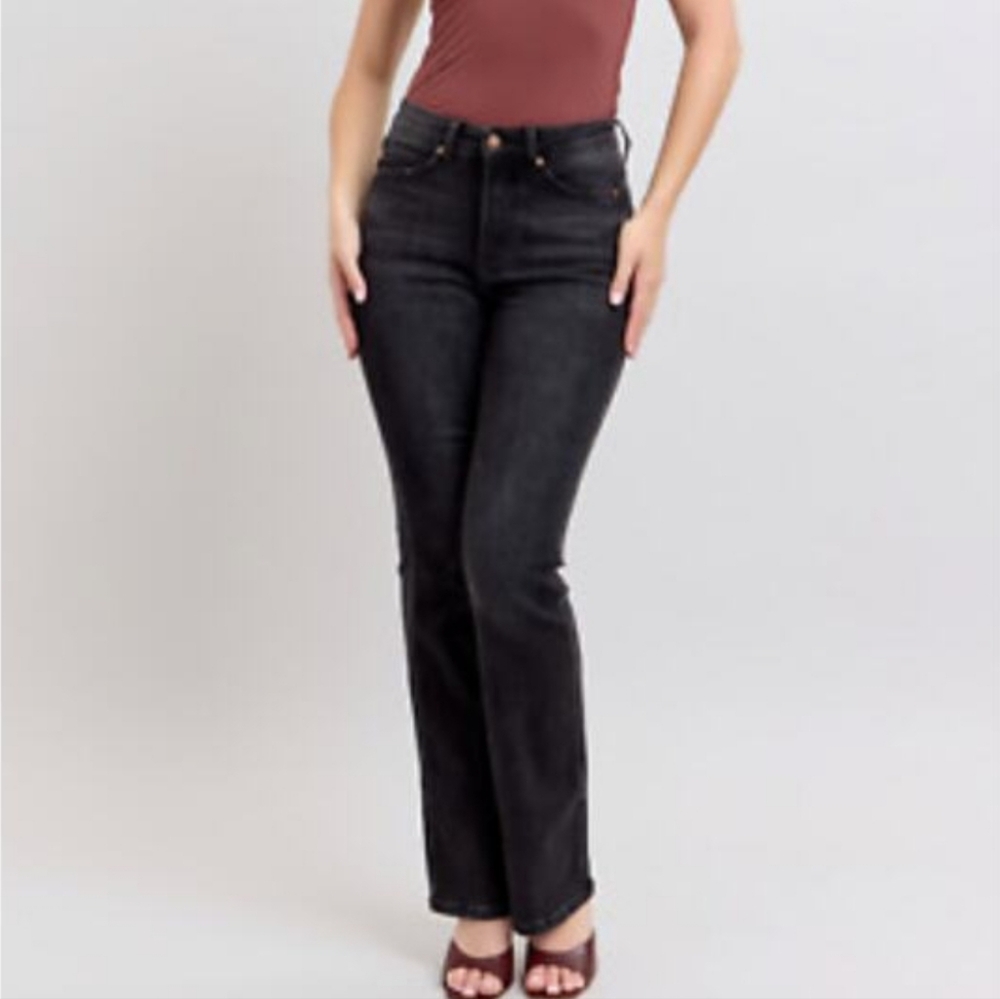Judy Blue Women's Black Boot Cut Jeans